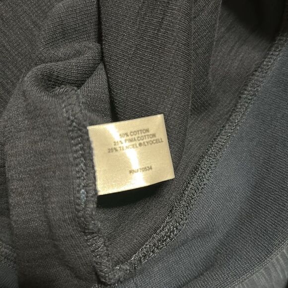 ORVIS XL Heather Navy Mock Neck Quarter Zip Knit Sweater - Picture 11 of 13